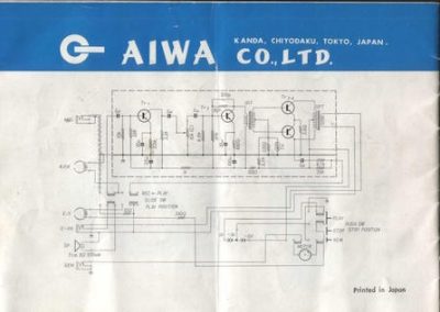 1964 Aiwa Portable Tape Recorder TP-60R - aiwa_t26